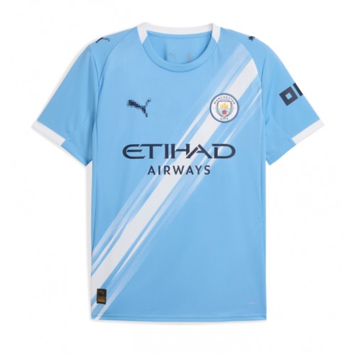 Manchester City Josko Gvardiol #24 Replica Home Stadium Shirt 2025-26 Short Sleeve Manchester City Josko Gvardiol #24 Replica Home Stadium Shirt 2025-26 Short Sleeve